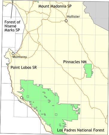 Map of Quadrangle